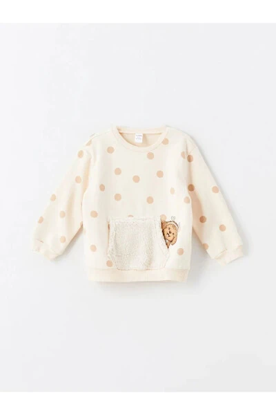 LCW Baby Bicycle Neck Long Sleeve Printed Girl Baby Sweatshirt 2 Pack - 8