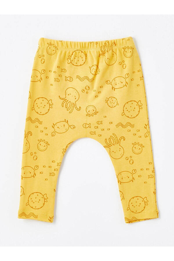 LCW baby Боди и штаны с коротким рукавом и принтом для новорожденных мальчиков с круглым вырезом, комплект из 2 предметов - 5