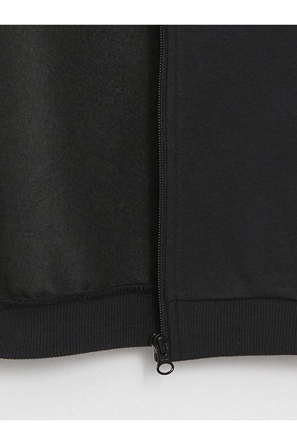 LCW Baby College Neck Long Sleeve Basic Boys Baby Zippered Sweatshirt - 2