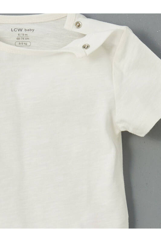 LCW baby Cotton Boy Baby Overall and T-shirt 2-piece - 5