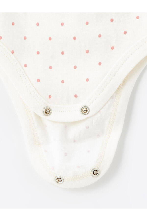 LCW baby Crew Neck Printed Baby Girl Snap Fastener Bodysuit 2-Pack - 6