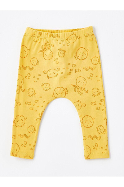 LCW baby Crew Neck Short Sleeve Printed Baby Boy Snap Bodysuit and Pants 2-Piece Set - 4