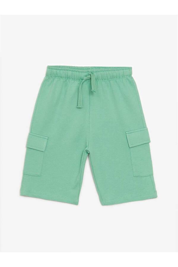 LCW Baby Elastic Waist Basic Boys Shorts - 1