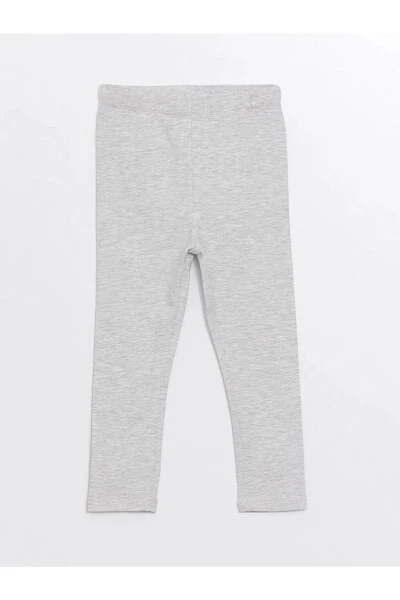 LCW Baby Elastic Waist Basic Girl Baby Tights 2 Pack - 6