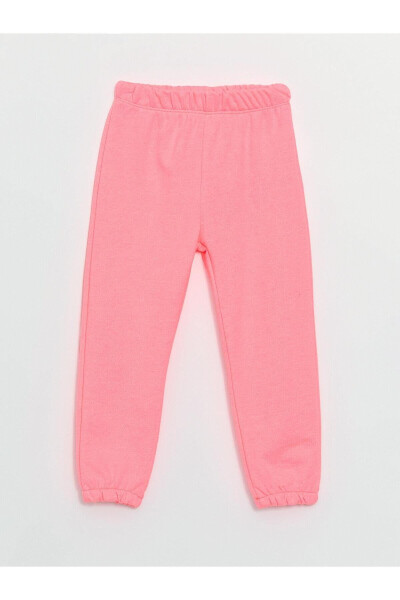 LCW Baby Elastic Waist Basic Girl Sweatpants - 8