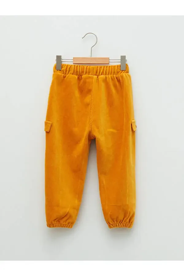 LCW Baby Elastic Waist Basic Velvet Boys' Sweatpants - 2