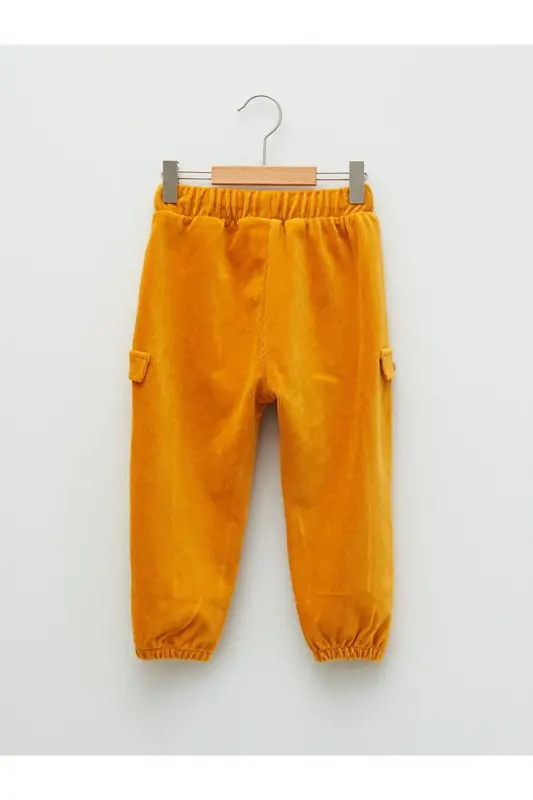 LCW Baby Elastic Waist Basic Velvet Boys' Sweatpants - 1