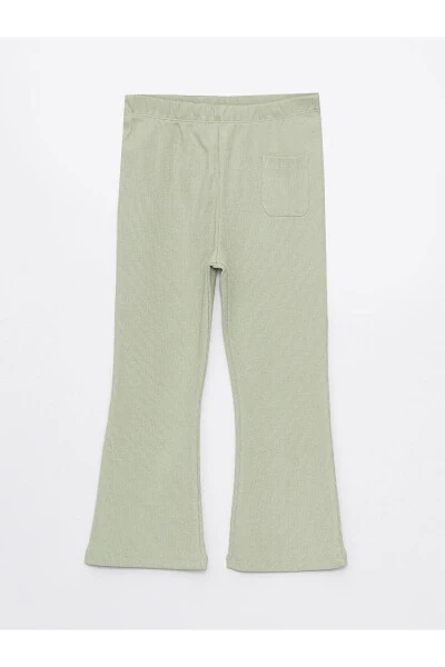 Lcw Baby Elastic Waist Basic Wide Leg Baby Girl Leggings - 4