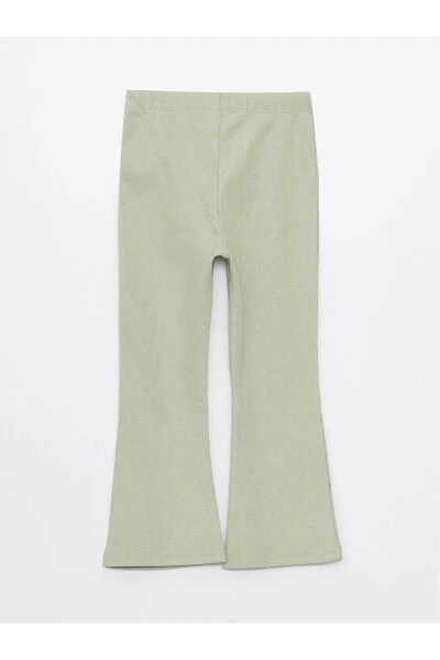 Lcw Baby Elastic Waist Basic Wide Leg Baby Girl Leggings - 5