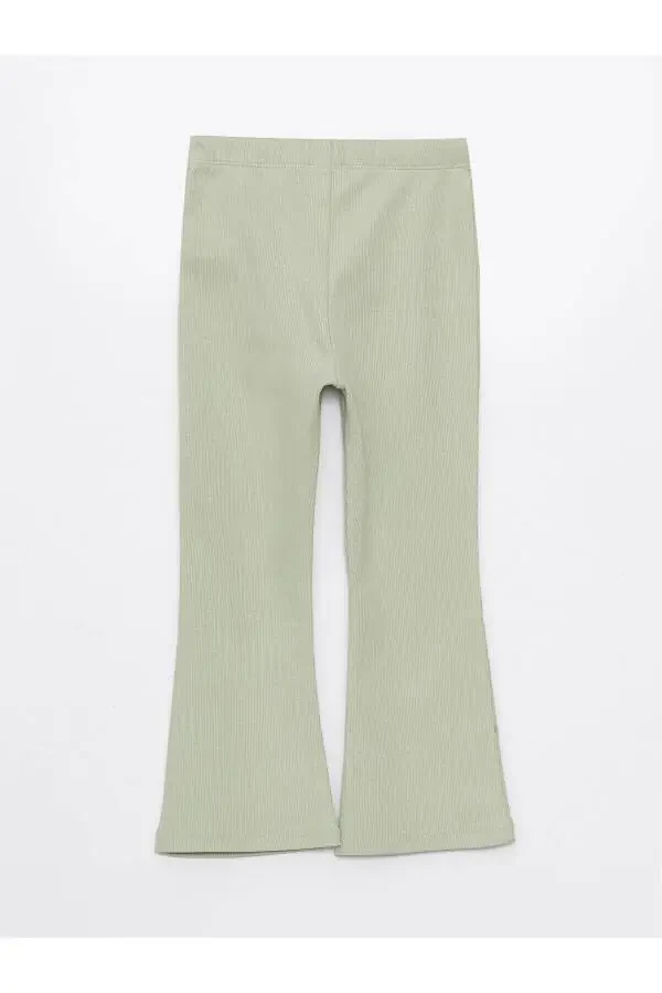 Lcw Baby Elastic Waist Basic Wide Leg Baby Girl Leggings - 5