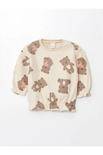 LCW baby Printed Crew Neck Long Sleeve Printed - 2