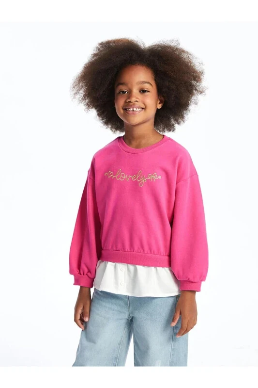 LCW Baby Qiz Bolasi Sweatshirt - LC WAIKIKI