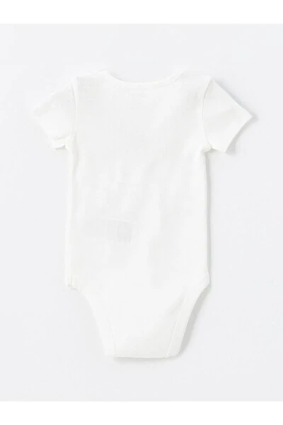 LCW baby Velosiped Yoqali Qisqa Yengli Bosmali O'g'il Bola Chitmali Body va Shim 2'li To'plam - 3