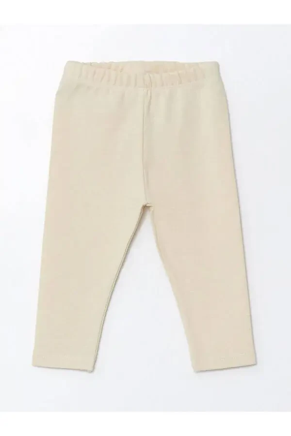 LCW baby Velosiped Yoqali Uzun Yengli Bosmali Qizaloq Bolalar Sviteri va Tayt 2'li - 5