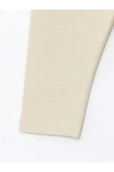 LCW baby Velosiped Yoqali Uzun Yengli Bosmali Qizaloq Bolalar Sviteri va Tayt 2'li - 6