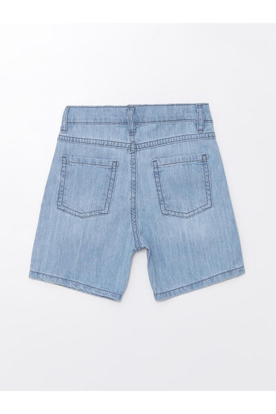 LCW Bebek Beli Lastiki Basic Erkek Bebek Jean Şort - 2