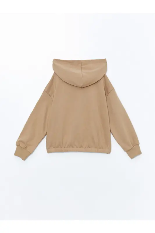 LCW Kids Dersleri Eğlenceli Hale Getiren Eşofman Takımı - BEIGE - 4