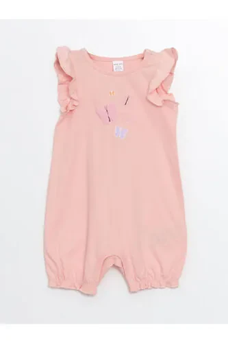 LCW детский розовый комплект с оборками и кнопками для девочек (2 предмета) - 2