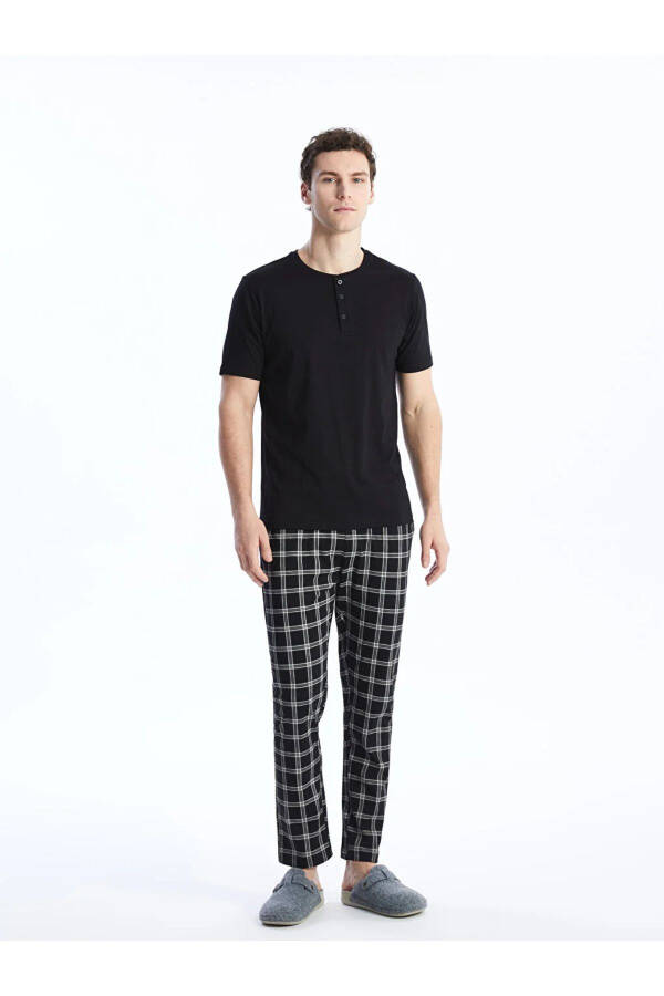 LCW DREAM Standard Fit Men's Pajama Set - 34