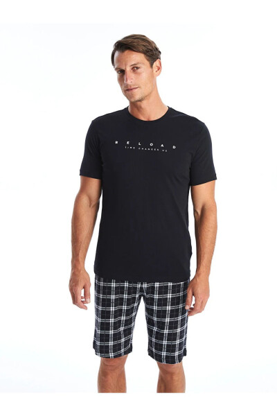 LCW DREAM Standard Fit Men's Shorts Pajama Set - 10