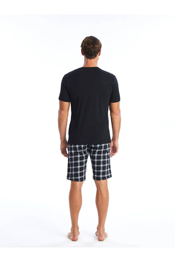 LCW DREAM Standard Fit Men's Shorts Pajama Set - 11