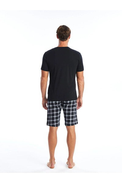 LCW DREAM Standard Fit Men's Shorts Pajama Set - 8