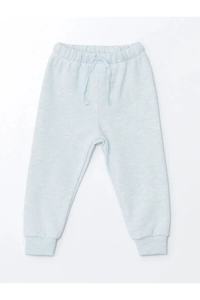 LCW ECO Ko'k melanj velosiped yoqali uzun yengli bosma erkak chaqaloq svitshot va shim kostyumi 2-tali - 3