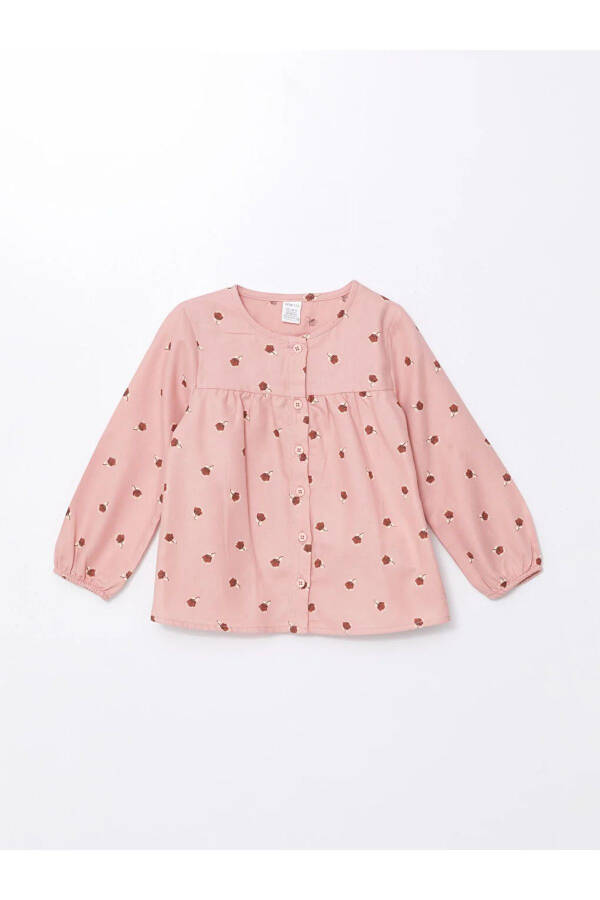 LCW ECO Long Sleeve Floral Baby Girl Shirt - 3