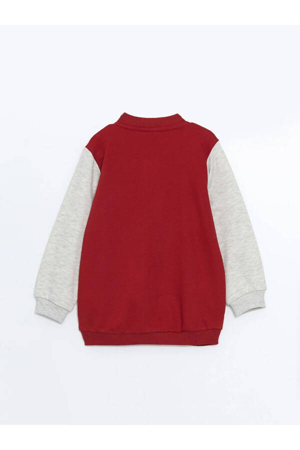 LCW ECO Red Embroidered Baby College Jacket - 6