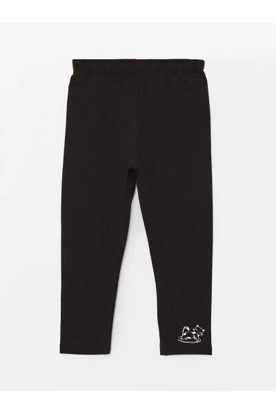 LCW Elastik Belli Bo'yalgan Qizcha Bola Tayt - LC WAIKIKI