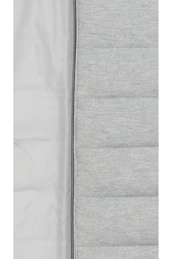 Lw - Slim Fit Dik Yaka Erkek Şişme Yelek-GRİ - 5