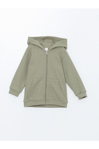 Lcw Hooded Basic Baby Boy Hoodie - 1