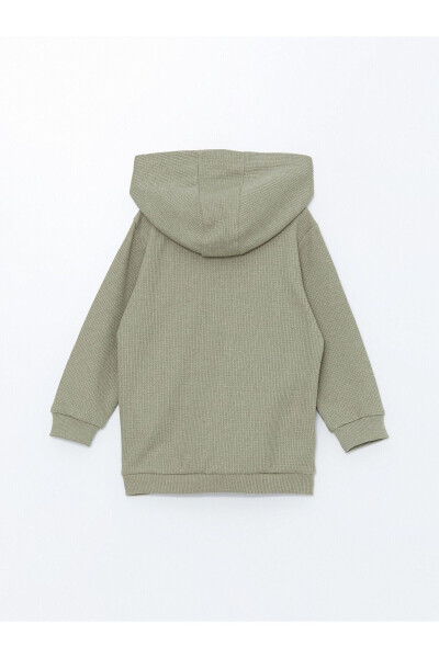 Lcw Hooded Basic Baby Boy Hoodie - 3