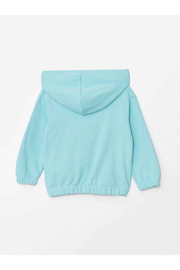 Lcw Hooded Basic Baby Girl Cardigan - 2