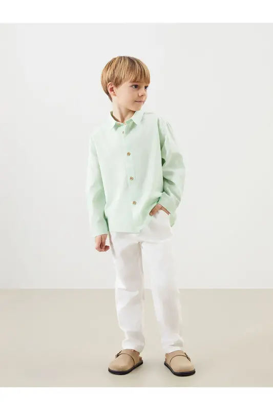 LCW Kids Basic болалар йигитлар кўйлаги ва шими 2 ли - 3