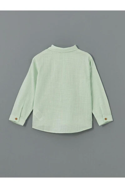 LCW Kids Basic Erkek Çocuk Gömlek ve Pantolon 2'li - 3