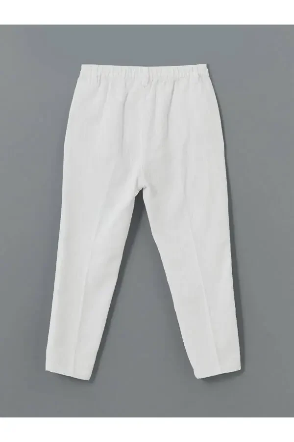 LCW Kids Basic Erkek Çocuk Gömlek ve Pantolon 2'li - 5