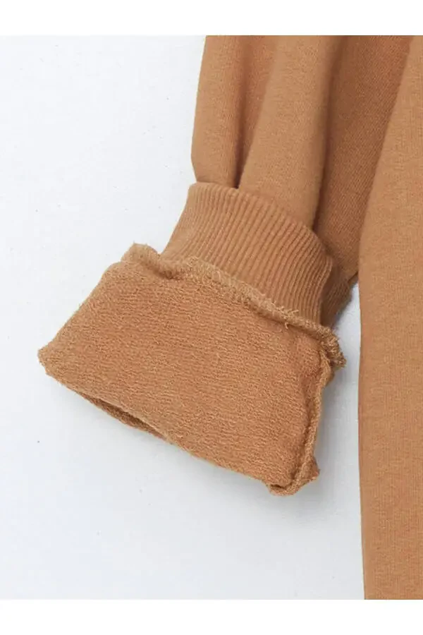 LCW Kids Bisiklet Yaka Uzun Kollu Baskılı Erkek Bebek Sweatshirt ve Eşofman Alt 2'li Takım - 6