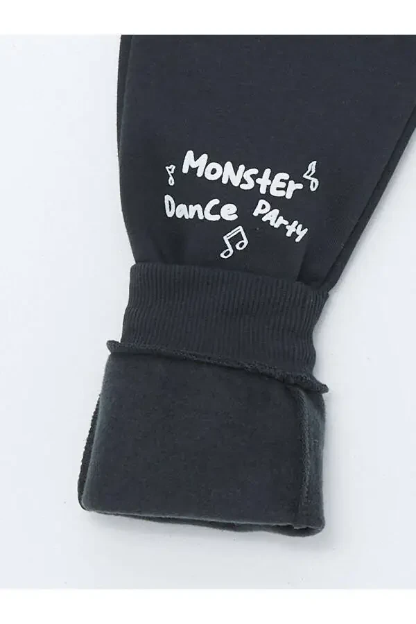 LCW Kids Bisiklet Yaka Uzun Kollu Erkek Bebek Swea - 6