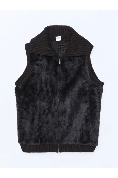 LCW Kids Black Girls' Knit Vest - 1