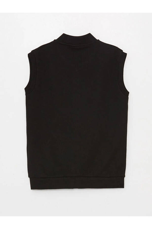 LCW Kids Black Zipper Vest - 2