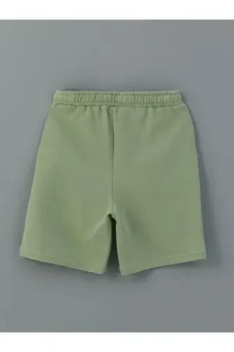 LCW Kids Crew Neck Boys' T-Shirt and Shorts - 4