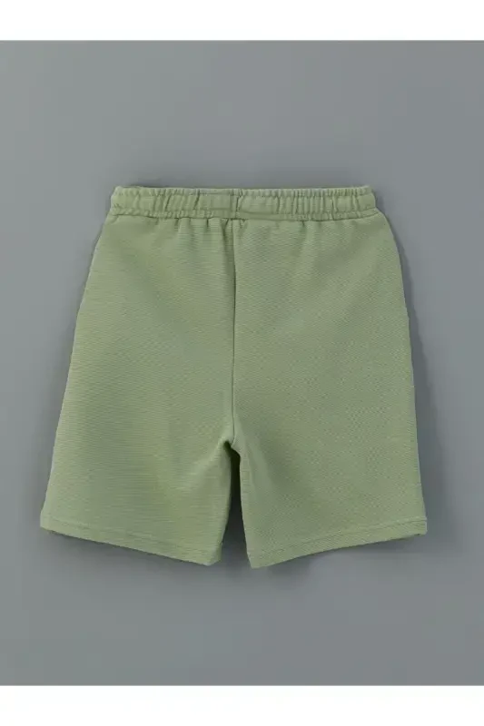 LCW Kids Crew Neck Boys' T-Shirt and Shorts - 4