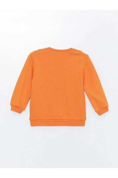 LCW Kids Crew Neck Long Sleeve Baby Boy Sweatshirt - 3