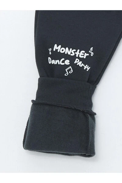 LCW Kids Crew Neck Long Sleeve Baby Boy Sweatshirt - 6