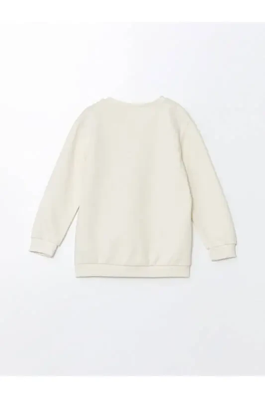 LCW Kids Crew Neck Long Sleeve Thick Printed Er - 3