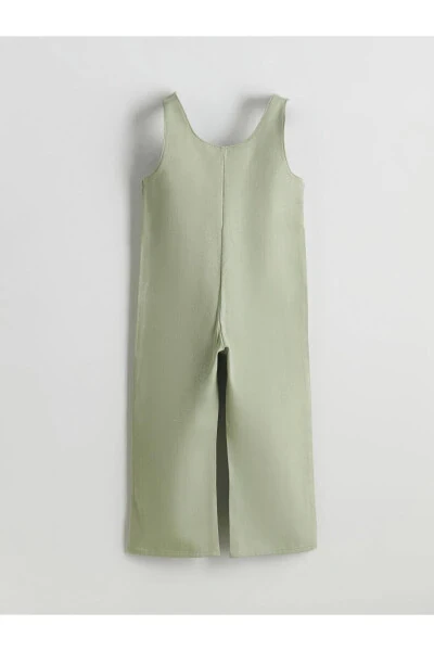 LCW Kids Велосипедка ёқаси гулли қиз болалар футболка ва комбинезони 2 дона - 6