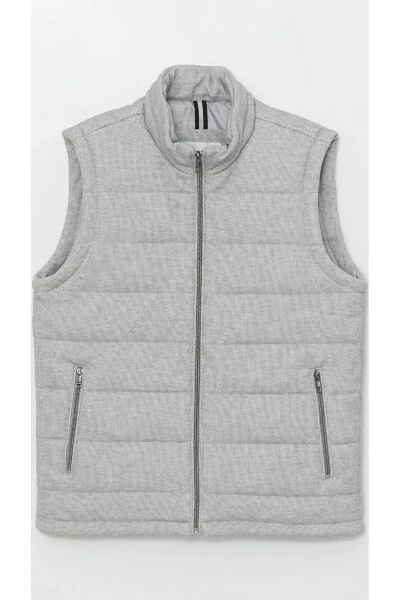 LCW Men's Slim Fit Puffer Vest - 4
