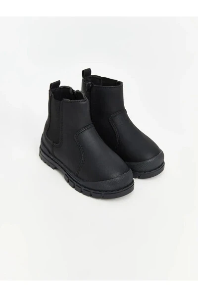 LCW STEPS Black Zipper Baby Boy Boots - LC WAIKIKI