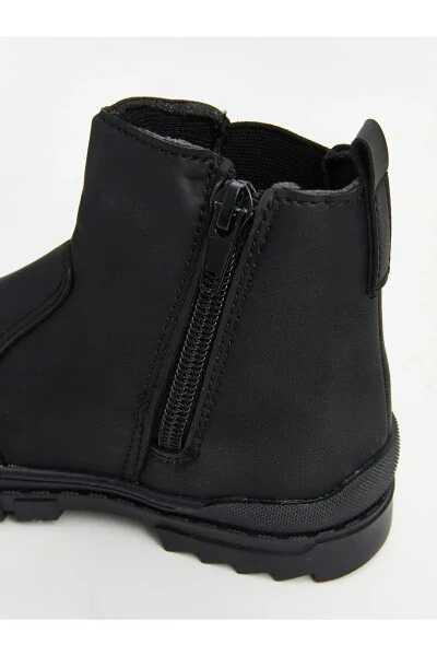 LCW STEPS Black Zipper Baby Boy Boots - LC WAIKIKI (1)